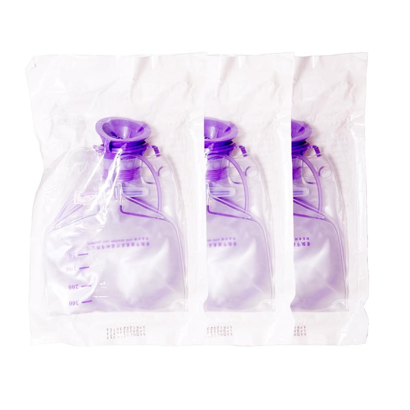 YUMOOOO Drip Bags, 1200ml Nutrition Bag with Large Bore, Regulator,Tube, Reusable Gravity Fluid Bags, 1 Pcs - Image 2